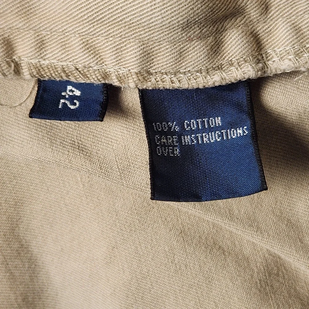 Polo Ralph Lauren Classic Chino Shorts Mens 42 Tan Khaki Pleated Cotton Twill